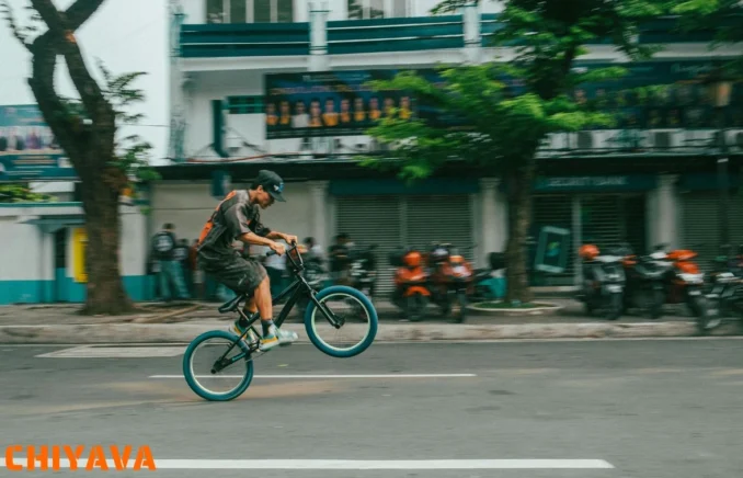 انواع دوچرخه حرکات نمایشی